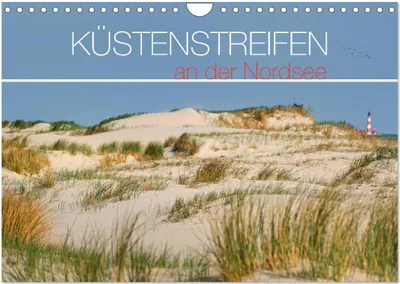 Produktbild von Küstenstreifen an der Nordsee (Wandkalender 2026 DIN A4 quer), CALVENDO Monatskalender