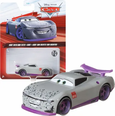 Produktbild von Mattel GJY98 Disney Pixar Cars Kurt mit Insekten Spielzeug Auto Rennwagen 1:55