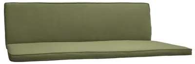 Produktbild von Beautissu Hollywoodschaukelauflage 3 Sitz 2er Set Loft HS, 180x50cm, Olivgrün