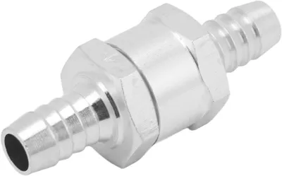 Obrázek produktu pro Univerzální 10mm zpětný ventil z hliníku pro paliva, benzín, olej a vodu