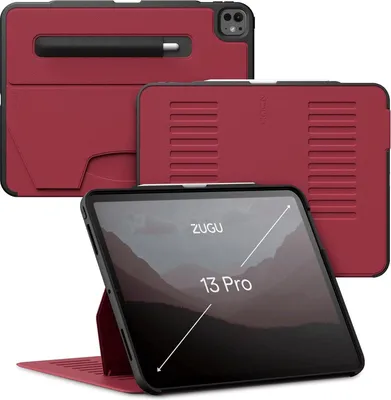 Produktbild von Zugu Case Hülle iPad Pro 13" (M4-M5) – Verstellbarer magnetischer Ständer – Sichere magnetische Halterung – Kompatibilität mit drahtlosem Laden des Apple Pencils