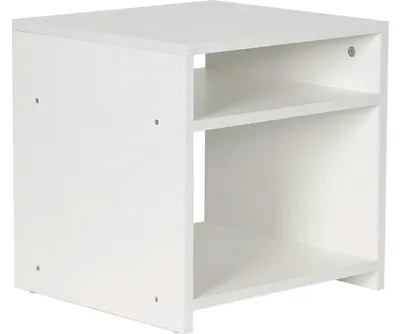 Immagine prodotto di Comodino "York" - 2 vani - Bianco