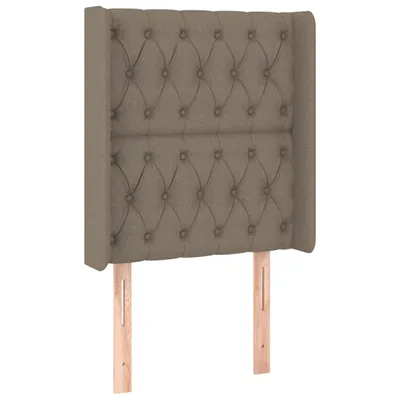 Produktbild von VidaXL 3119894, Graubraun, Polyester, Holz, 830 mm, 118 cm, 128 cm, 160 mm
