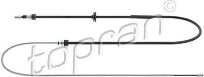 Produktbild von TOPRAN Handbremsseil Seilzug Feststellbremse für RENAULT Megane III Schrägheck (BZ0/1) Hinten Links Hinten Rechts 701 508