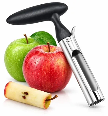 Produktbild von Apfelentkerner - Edelstahl-Ausstecher für Kerngehäuse - Küchenwerkzeug zum Entkernen von Äpfeln