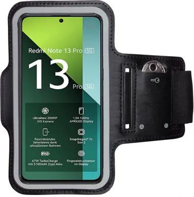 Obrázek produktu pro Sportovní pásek na ruku pro Xiaomi Redmi Note 13 Pro Sportovní fitness pásek na ruku Jogging