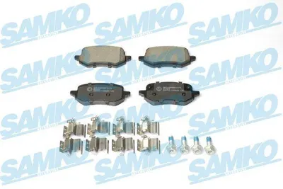 Produktbild von SAMKO Bremsbeläge Satz Hinten Bremsklötze für FORD Puma SUV 5SP2265K