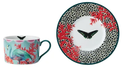 Zdjęcie produktu dla Porcelanowy kubek ze spodkiem Mikasa