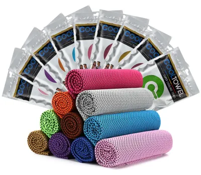 Obrázok produktu pre Solidchoice – Súprava 10 rýchlo schnúcich chladiacich uterákov určených na šport a cestovanie