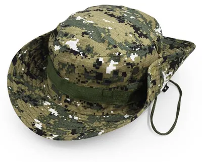 Produktbild von Boonie Hut Klassischer Buschhut Sonnenhut Fischerhut Armeekampfstil Einheitsgröße