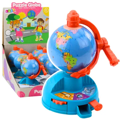 Obrázok produktu pre Mini glóbus s rotujúcim ozubeným kolesom