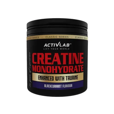 Zdjęcie produktu dla Creatine monohydrate kreatyna w proszku smak czarna porzeczka Activlab