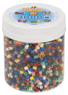 Immagine prodotto di Perline da ricamo Hama MIDI 3000pz in scatola