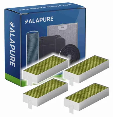 Image de Filtre à charbon actif Alapure CleanAir adapté pour Constructa 17007505 / 17004796 / 17006669 / CZ9VRCR0