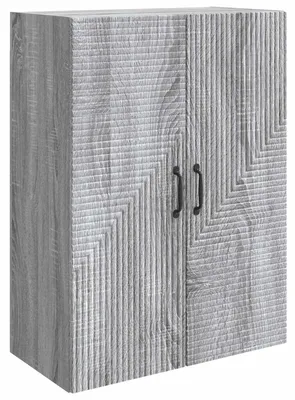 Produktbild von vidaXL Wandschrank Grau Sonoma 66 x 34,5 x 90 cm Holzwerkstoff