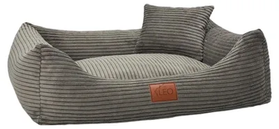 Productafbeelding van Corduroy Hondenbed met Wasbare Hoes (Bruin, S 67x52)