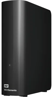 Produktbild von Western Digital Elements WDBWLG0080HBK-EESN, 8 TB, 3.2 Gen 1 (3.1 Gen 1), Schwarz