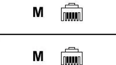 Produktbild von MITEL Anschlussschnur 6 m MW6/MW6