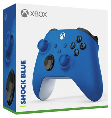 Obrázok produktu pre Microsoft Xbox Wireless Controller Blue, Gamepad, Xbox One, Xbox One S, Xbox One X, Tlačidlo späť, D-pad, Tlačidlo ponuky, Tlačidlo režimu, Tlačidlo možnosti, Tlačidlo..., Analógový/digitálny, Káblový a bezdrôtový, Bluetooth/USB