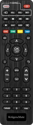 Image de Télécommande de remplacement PIL0366 pour tuner KM9999