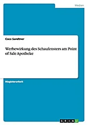Produktbild von Werbewirkung des Schaufensters am Point ofApotheke
