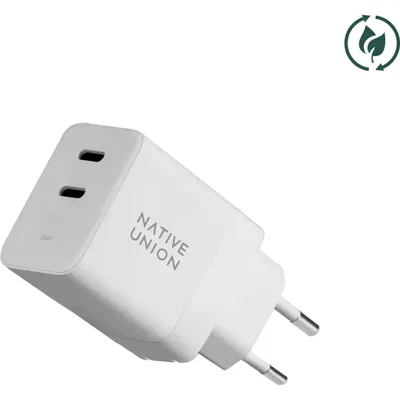 Zdjęcie produktu dla Native Union Fast Gan Charger 35W. White.