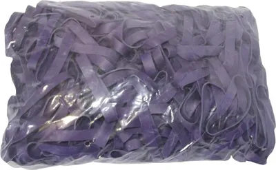 Produktbild von 1 kg Gummiringe lila 50 mm Ø 1,2 x 10 mm breit