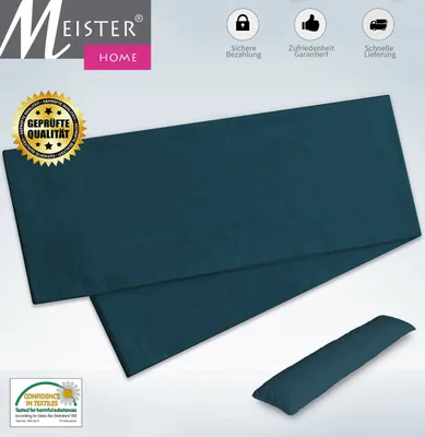 Immagine prodotto di Meisterhome® 2x copricuscino per il sonno laterale 40x145 cm (cactus antracite) - 2 colori disponibili - cuscino per l'allattamento cuscino di posizionamento cuscino per la gravidanza - Ökotex