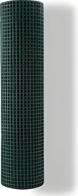 Produktbild von Grüner Maschendraht Gartenzaun, Maschenweite 12,7 mm, 250 cm lang, 51 cm hoch