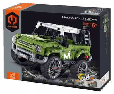 Produktbild von iM.Master Blöcke, Geländewagen, grün, 474 Teile, 5821