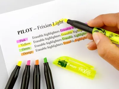 Obrázok produktu pre Pilot FriXion Light, 12 kusov, Zelená, Čierna, Zelená, Plast, 3,6 mm