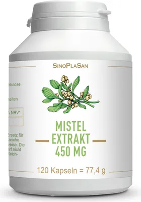 Produktbild von Mistelextrakt 450 mg Mono Kapseln 120 St