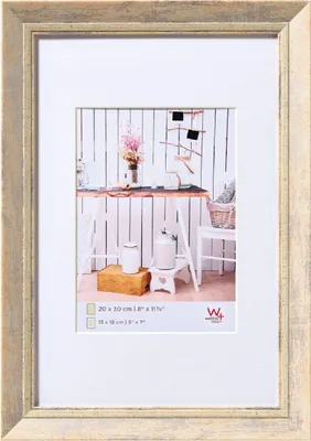 Obrázek produktu pro Walther fotorámeček Chalet přírodní 40x50 cm s passepartout 30x40 cm