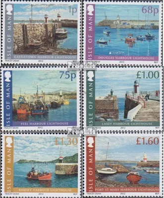 Produktbild von Briefmarken GB - Isle of Man 2012 Mi 1768-1773 (kompl.Ausg.) postfrisch Hafenleuchtfeuer