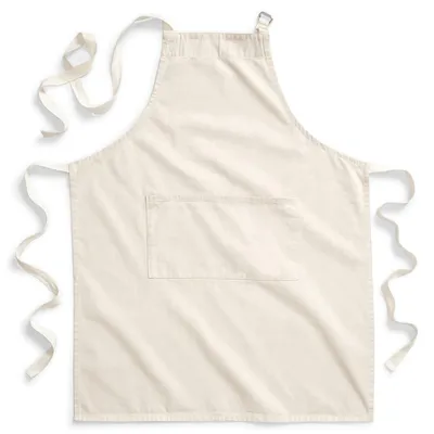 Image de Tablier en coton unisexe pour adultes Westford Mill FK966 (taille unique) (nature)