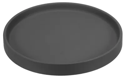 Zdjęcie produktu dla Okrągłe podkładki ceramiczne 7,7 cala, kolor czarny