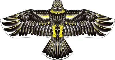 Produktbild von Vogelscheuche Vogelabwehr Vogelabwehr Drachen mit fügen Sie ein Rad aus 10 cm und 100 m rotem Draht hinzu, Vogelscheuche zum Schutz des Gartens