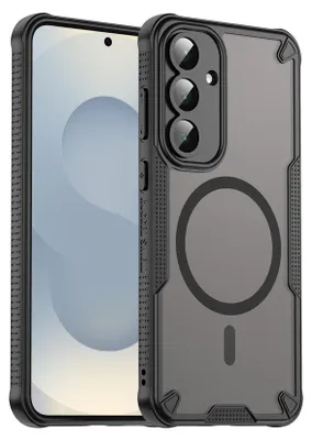 Obrázok produktu pre Defender Case pre Samsung Galaxy S25 Protective Case Matt Black Magsafe Backcover Puzdro na mobilný telefón