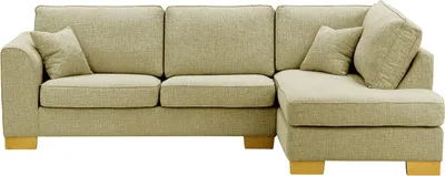 Produktbild von Rechtsseitiges Ecksofa Avos mit Schlaffunktion - Vitolini 337-0708 - Taupe