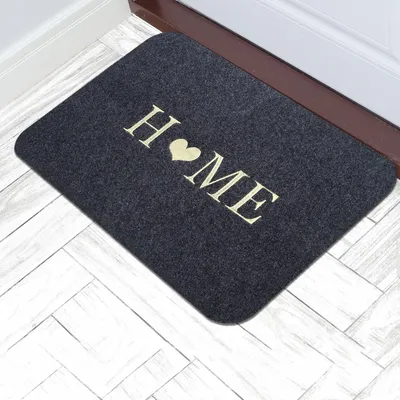 Immagine prodotto di Deurmat - Set di 2 - 40 x 60 cm - Poliestere - Antiscivolo - Lavabile in lavatrice