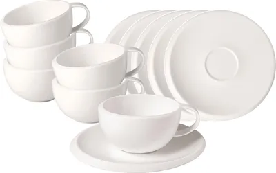 Obrázek produktu pro Villeroy & Boch NewMoon šálek na kávu s podšálkem 190 ml sada 6 ks
