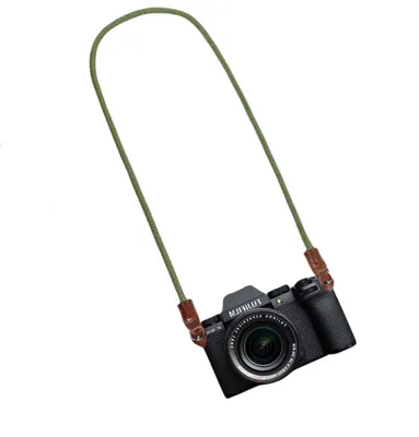 Obrázek produktu pro INF Popruh na rameno z pravé kůže pro fotoaparáty SLR Zelená