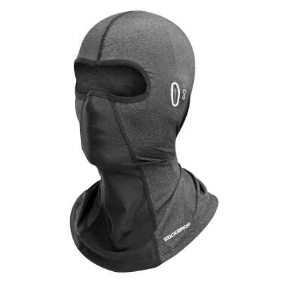 Produktbild von ROCKBROS Sturmhaube Atmungsaktiv Sturmmaske UPF 50+ Multifunktionstuch Elastisch Halstuch für Radsport  Damen Herren Mit Brillenlöcher Grau