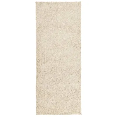 Produktbild von vidaXL Teppich Shaggy Hochflor Modern Golden 80x200 cm