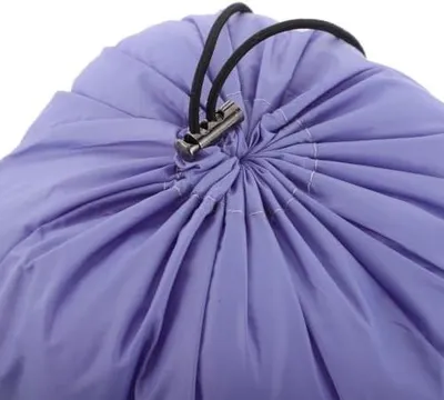 Produktbild von Nylon-Aufbewahrungsbeutel mit sicherem Kordelzug für Daunenjacken, Camping und Reisen