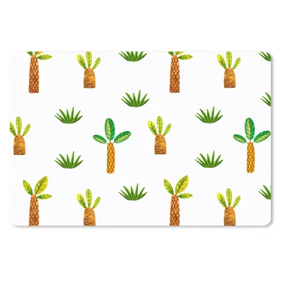 Produktbild von MuchoWow® Schreibtischunterlage Dschungel - Gras - Baum 60x40 cm - XXL Mauspad - Großes Mauspad