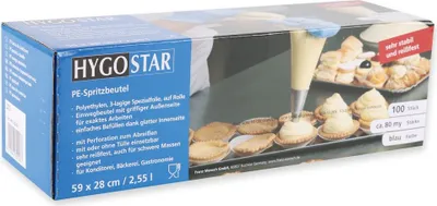 Zdjęcie produktu dla Worek do wyciskania Hygostar Cool | LDPE