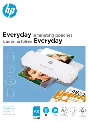 Obrázok produktu pre HP Laminierfolien Everyday A3  80 Micron  25x