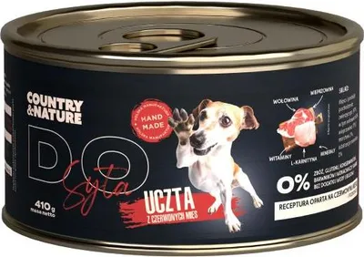 Zdjęcie produktu dla Country & Nature – Uczta z czerwonego mięsa – 410 g
