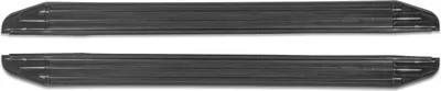Image de Marchepieds Premium Noir Aluminium Seuil Pour Nissan Navara 4 NP300 Depuis 2015 4 Portes, 2 pcs Marchepied avec ABE Certificat, Matériel de Montage